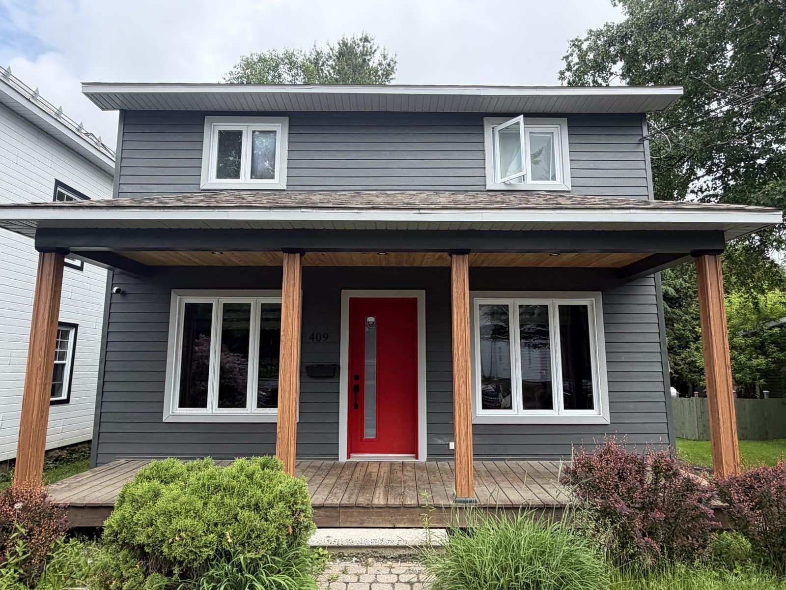 Rénovation complète de façade — Thetford Mines